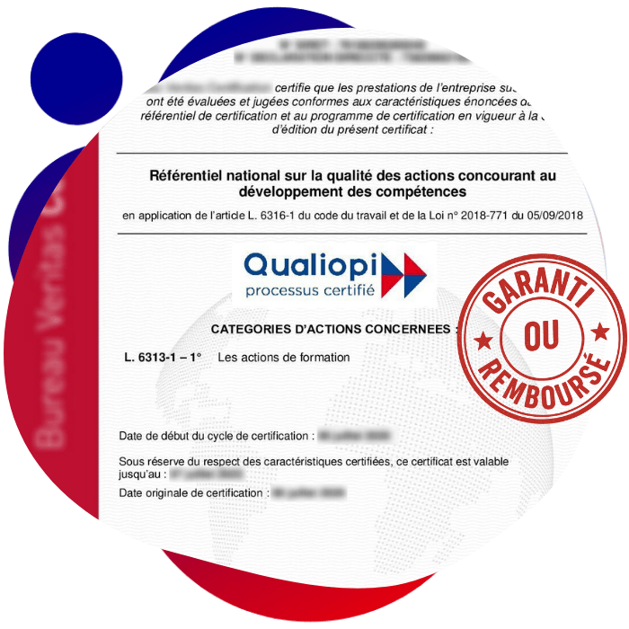 Certification Qualiopi organisme formation